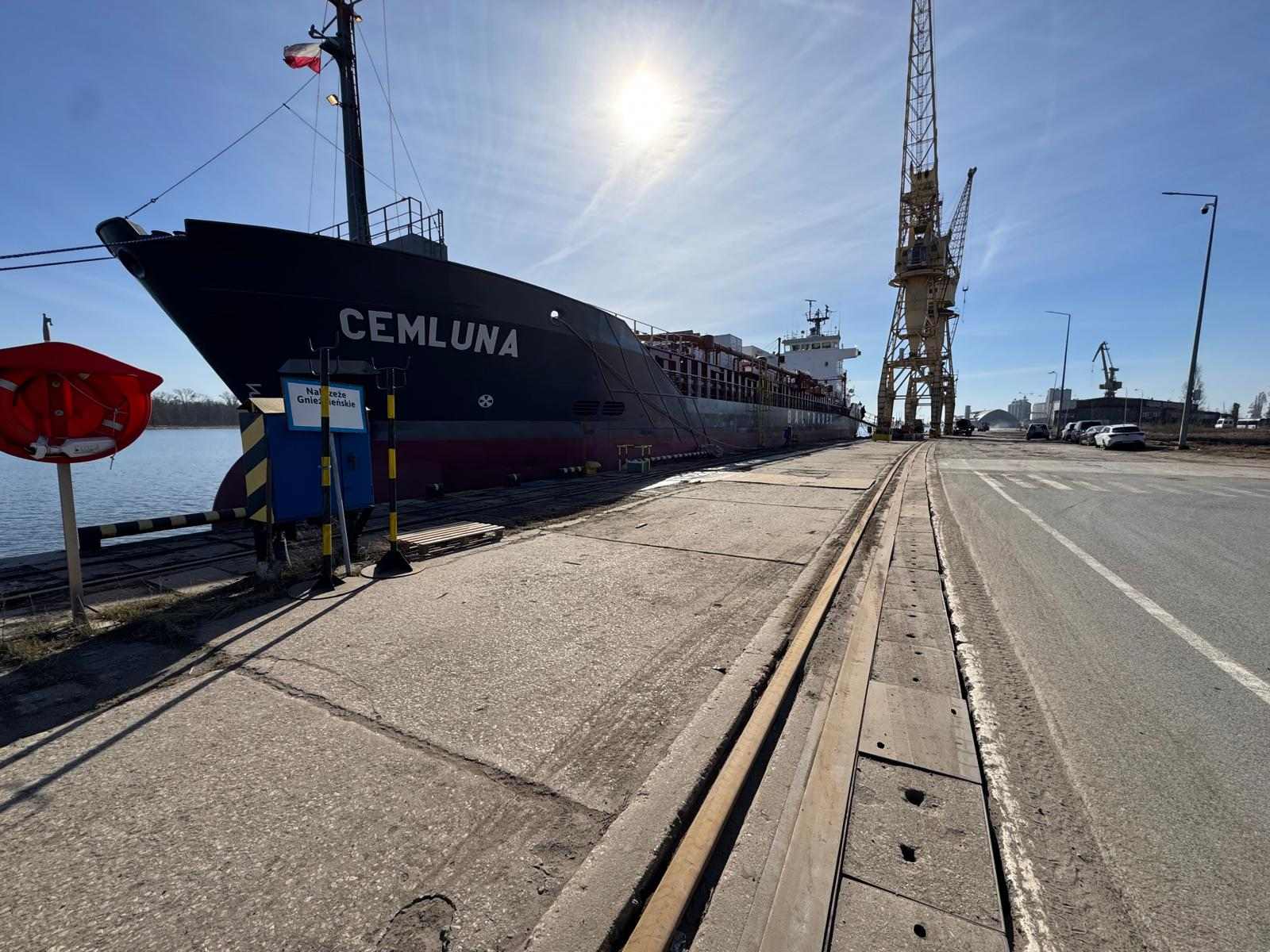 Port rzeczny Nadbrzeże Gnieznieńskie – realizacja monitoringu portowego
